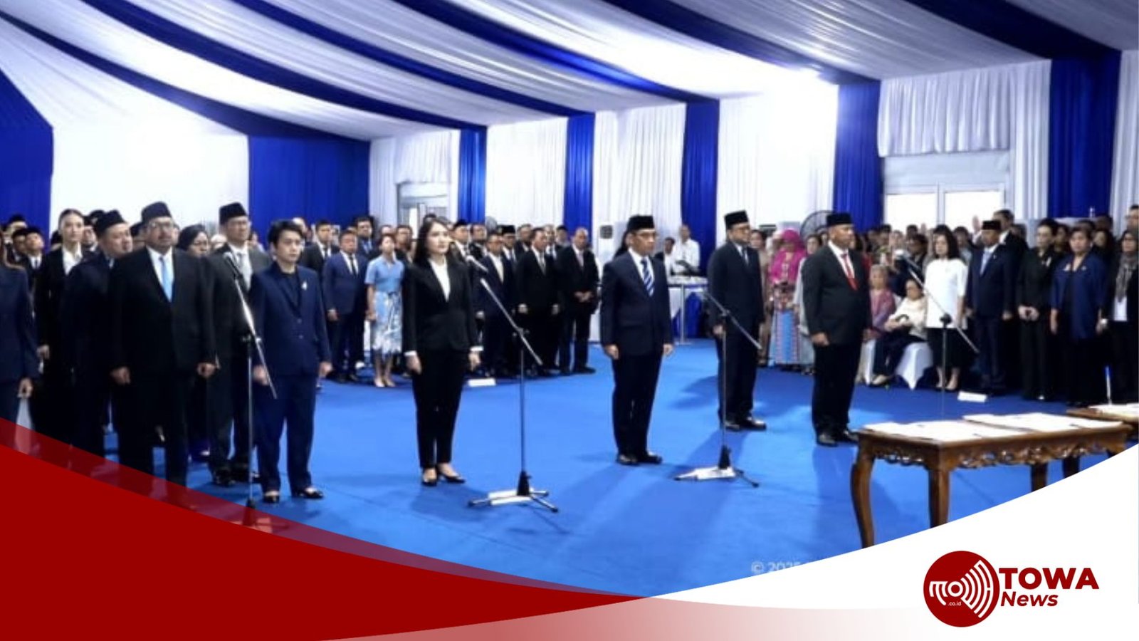 Meutya Hafid Lantik Pejabat Eselon I dan Staf Khusus Kementerian Komdigi, Raline Shah hingga Fifi Aleyda di Lantik