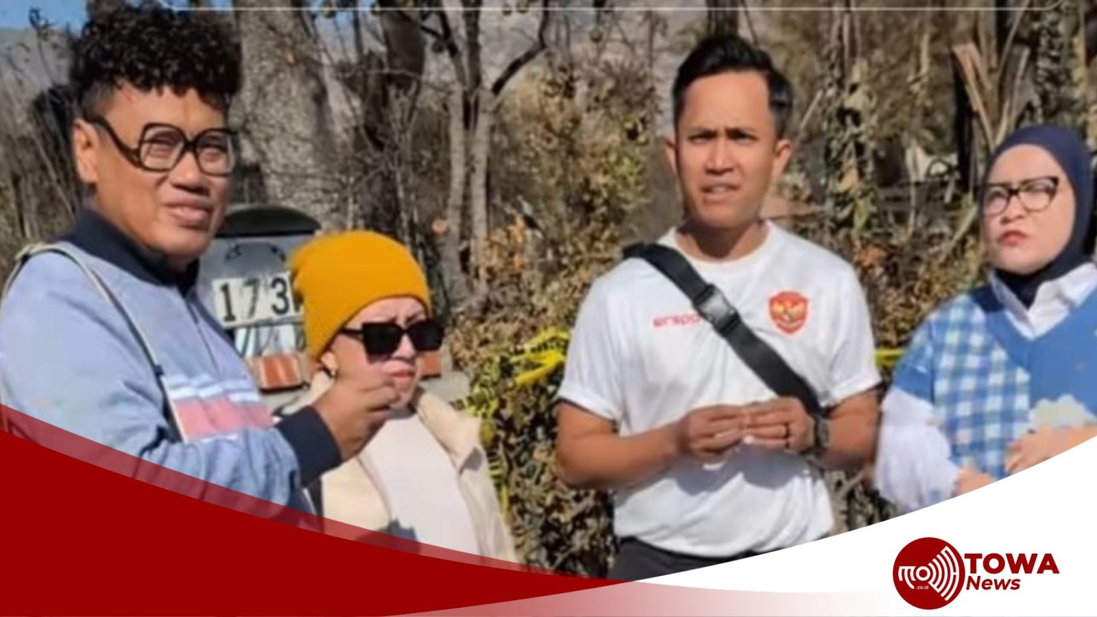 Bikin Konten di Lokasi Kebakaran, Uya Kuya Tuai Kritik Tajam meski Klaim Dapat Izin FBI