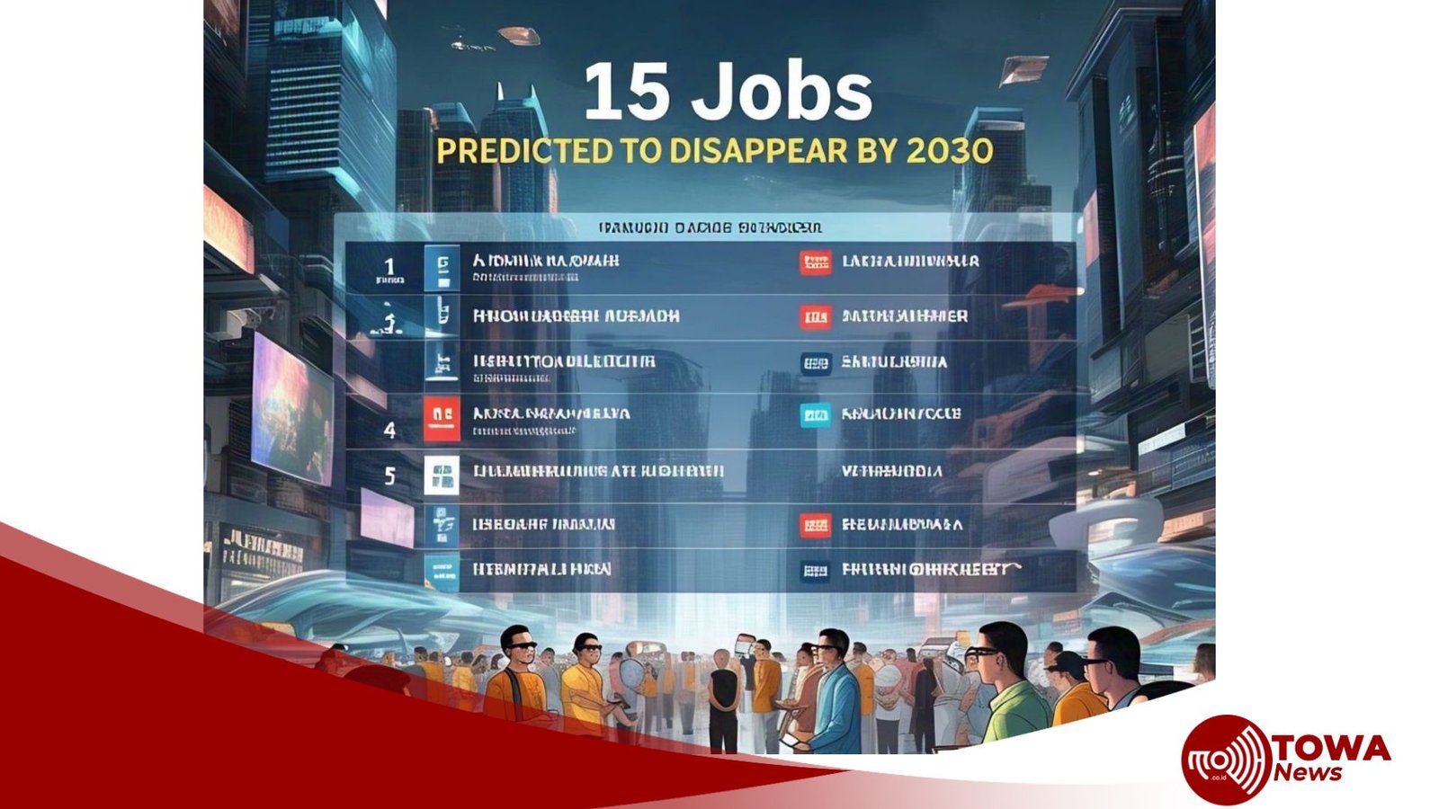 15 Pekerjaan yang Diprediksi Akan Hilang pada Tahun 2030 Akibat Teknologi dan Tren Ekonomi