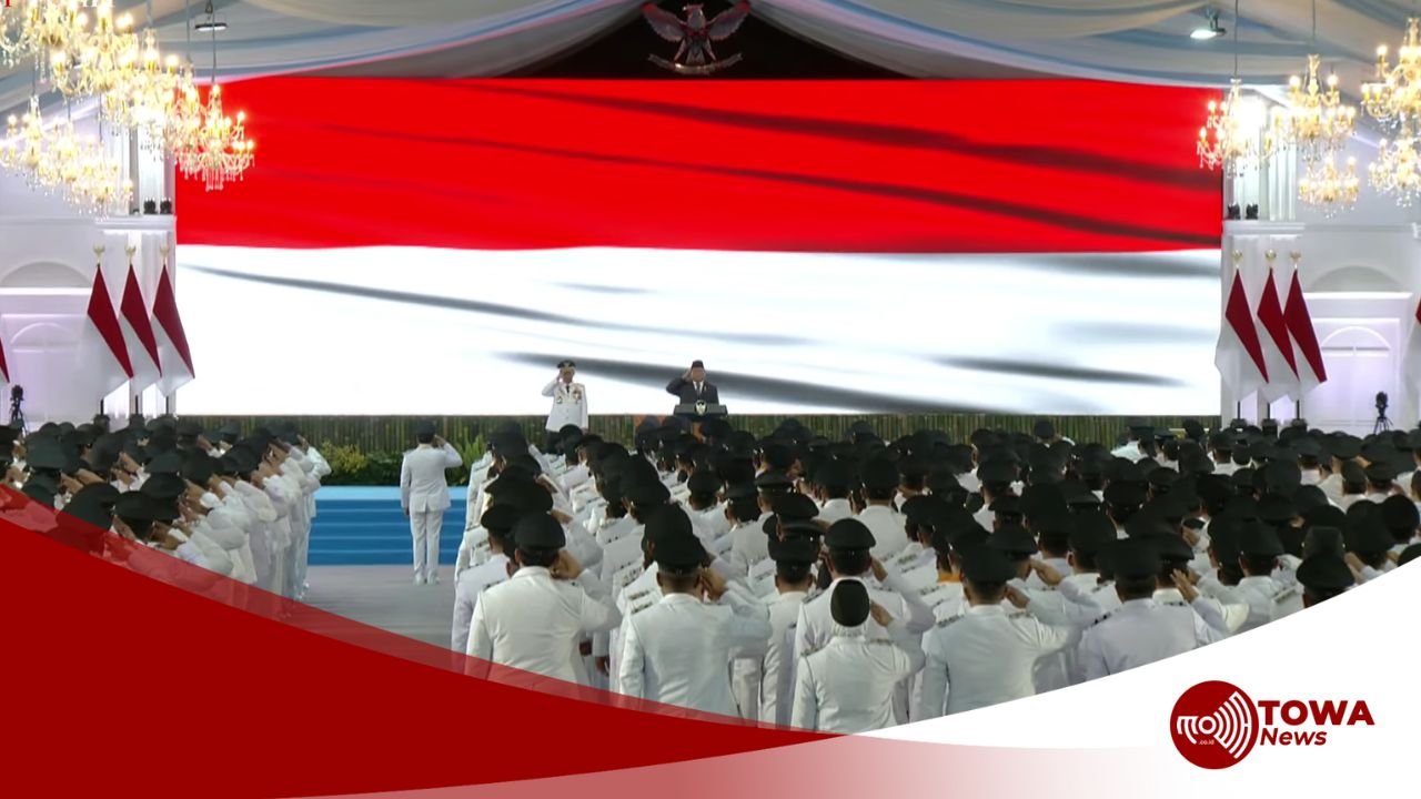 961 Kepala Daerah Resmi Dilantik Presiden Prabowo di Istana Negara