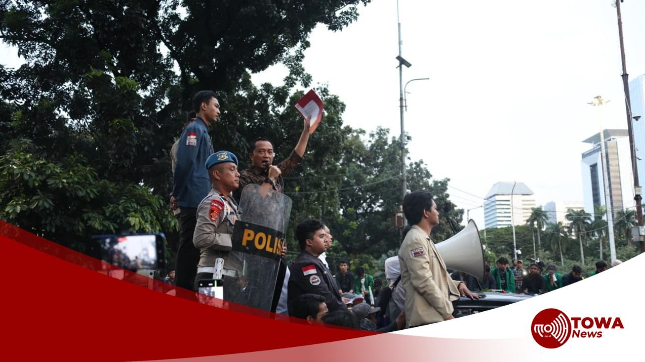 Mensesneg Temui Demonstran Indonesia Gelap, Atas Izin Presiden Prabowo