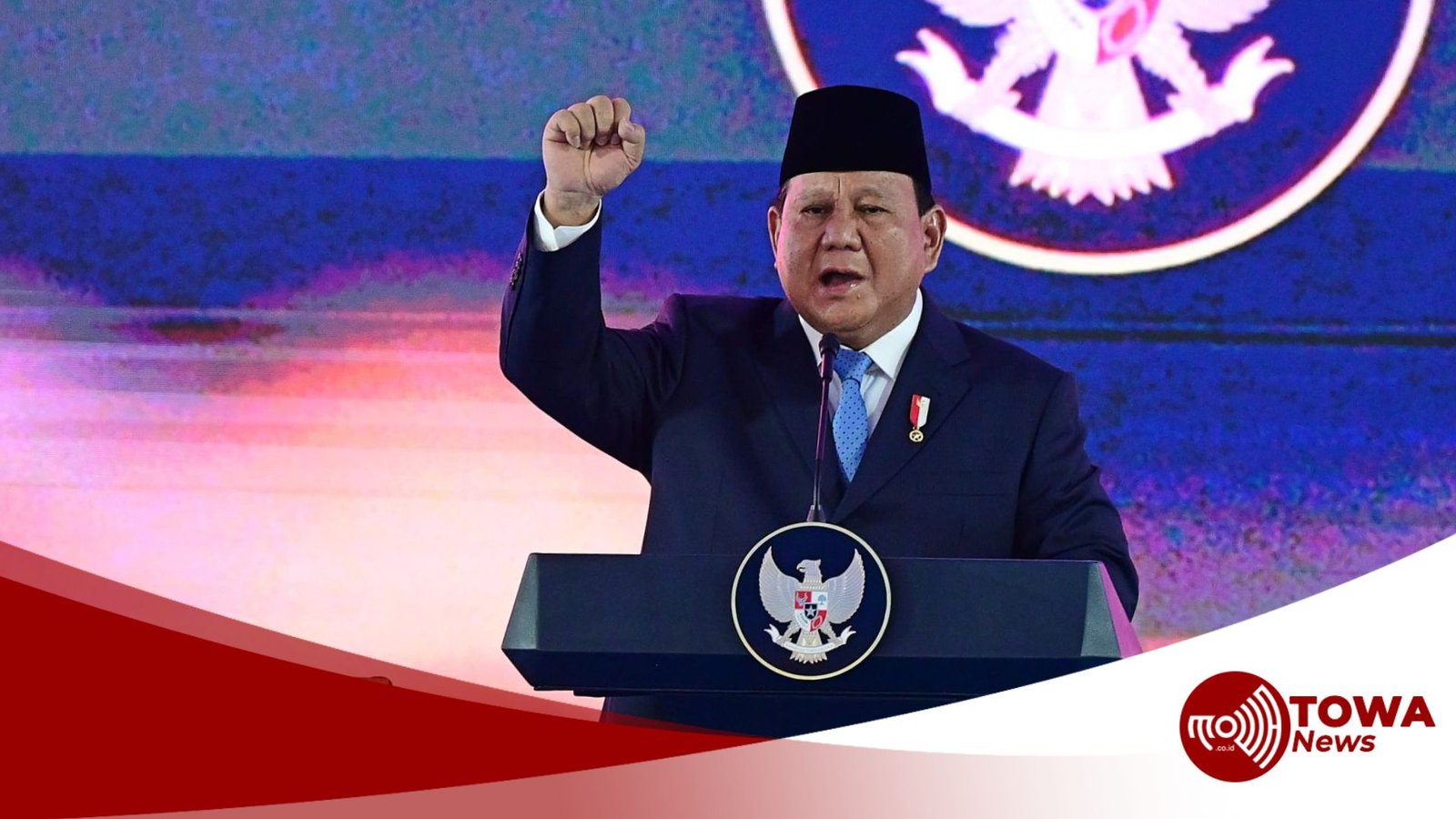 Prabowo Tegaskan Perang Melawan Korupsi, Janji Tak Pandang Bulu