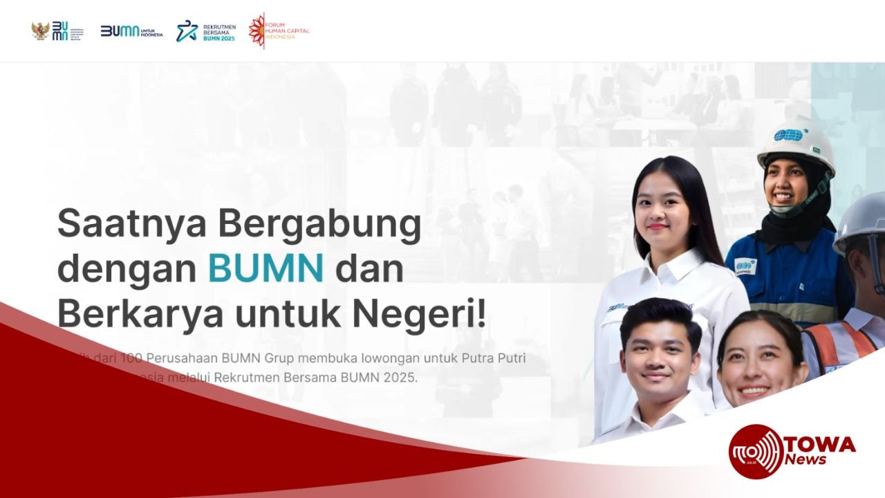 Rekrutmen Bersama BUMN Resmi Dibuka! Begini Cara Daftarnya