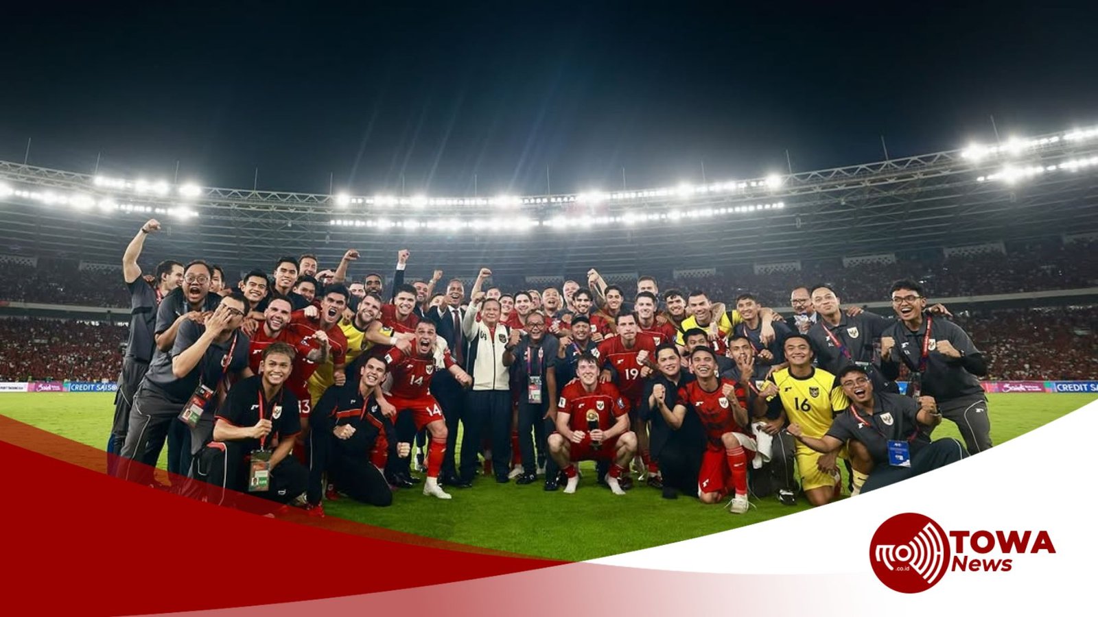 Prabowo Puji Perjuangan Timnas! Garuda Tumbangkan Bahrain di GBK