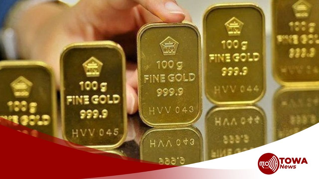 Harga Emas Antam Cetak Rekor Baru