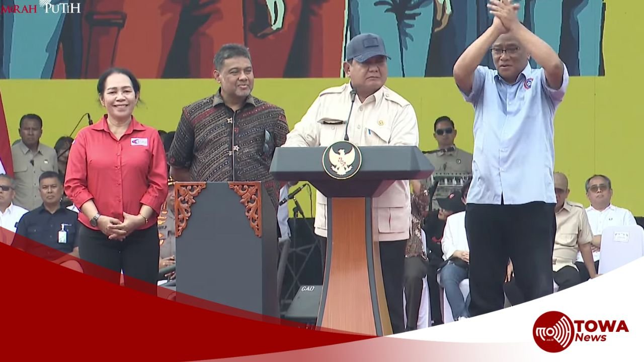 Presiden Prabowo Umumkan Pembentukan Dewan Kesejahteraan Buruh Nasional Saat May Day 2025
