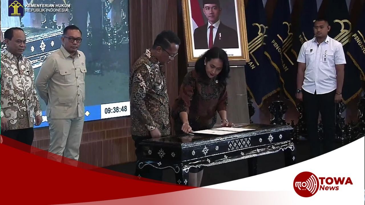 Dorong Kolaborasi dan Transformasi Digital, Kemenkum Teken MoU dengan 20 Kementerian dan Lembaga
