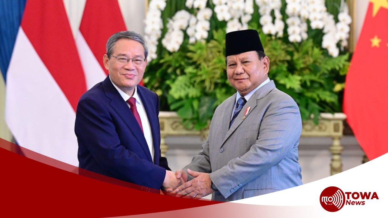 RI–Tiongkok Teken 12 Kesepakatan Strategis: Prabowo dan Li Qiang Perkuat Kemitraan Komprehensif