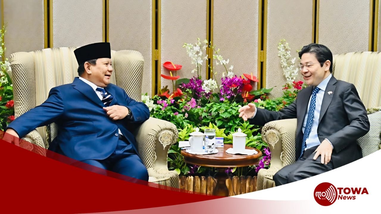 Presiden Prabowo dan PM Wong Tegaskan Komitmen Perdamaian di Gaza, Iran-Israel, dan Myanmar