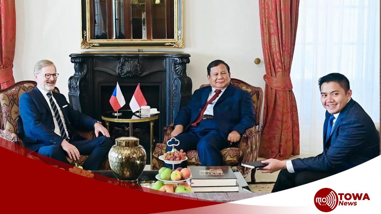 Diplomasi di Tengah Transit: PM Ceko Temui Presiden Prabowo di Praha
