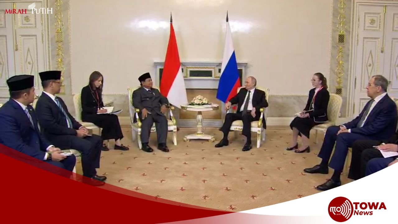Prabowo-Putin Bertemu di Rusia, Bahas Penguatan Kerja Sama Bilateral dan BRICS