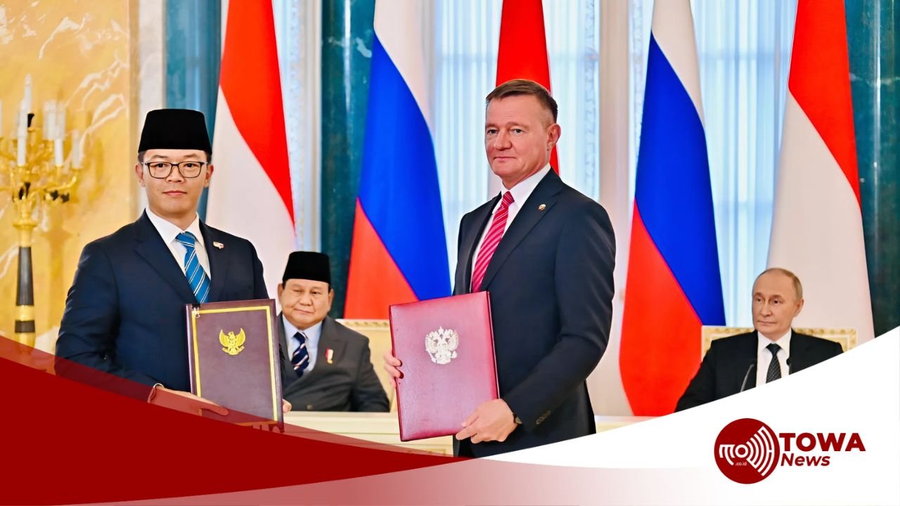 Indonesia-Rusia Sepakati Empat Kerja Sama Strategis, Prabowo dan Putin Saksikan Penandatanganan