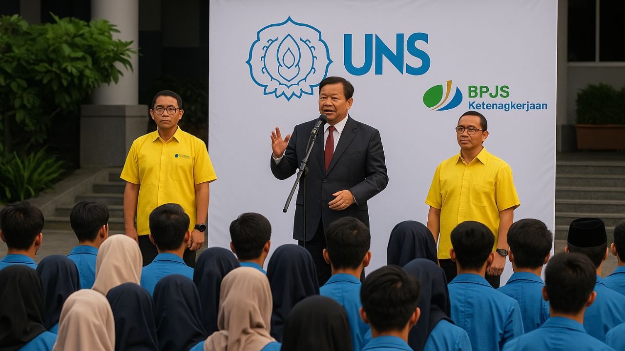 UNS Gandeng BPJS Ketenagakerjaan Lindungi Ribuan Mahasiswa KKN