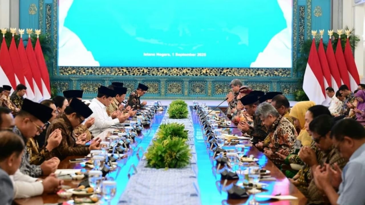 Prabowo Gelar Silaturahmi dengan Tokoh Lintas Agama dan Pimpinan Organisasi di Istana Negara