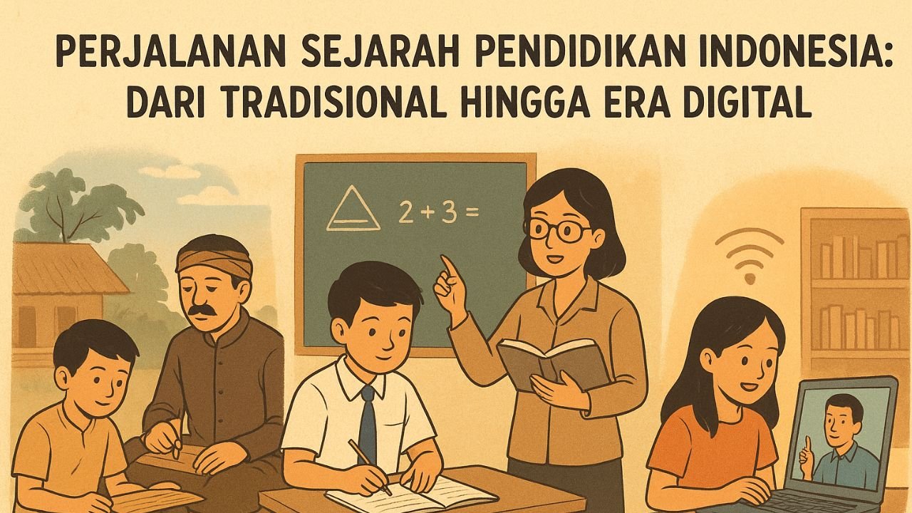 Perjalanan Sejarah Pendidikan Indonesia: Dari Tradisional hingga Era Digital