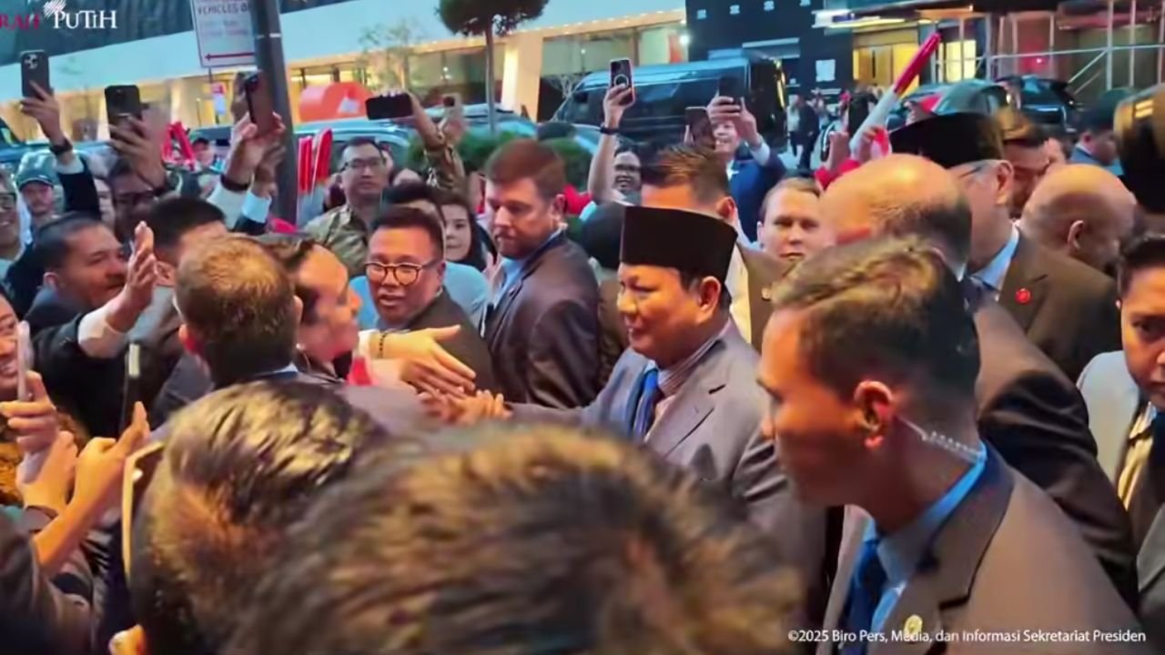 Diaspora Indonesia di New York Bangga Presiden Prabowo Pidato Ketiga di Sidang PBB"